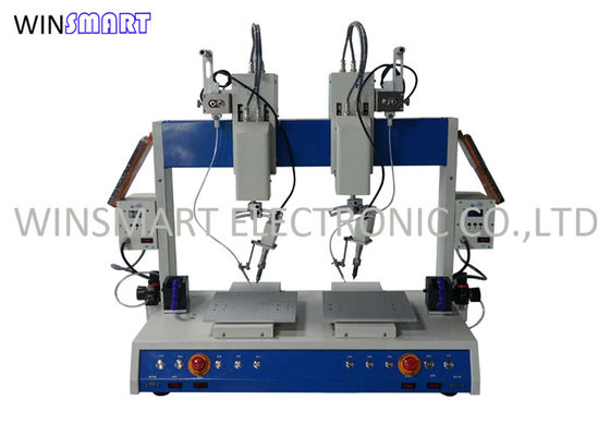 Робот двойных голов автоматический паяя, машина 220V 110V Pcb Smd паяя