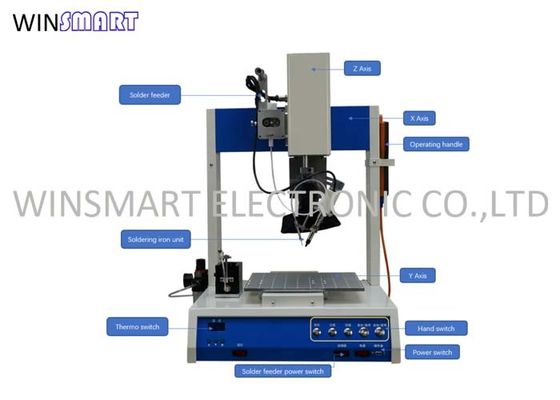 Купить Автоматический сварочный аппарат 110V робота PCB 3 осей паяя online manufacture