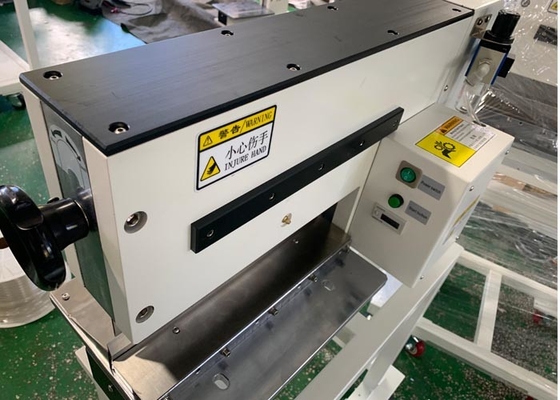 По горизонтали лезвия v отрезали ручной резец машины разделителя PCB прочный