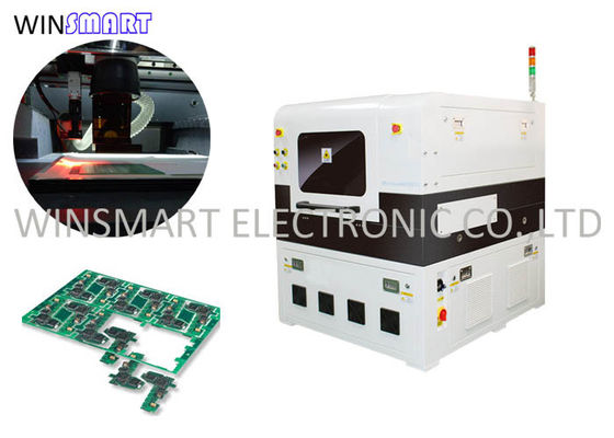 CCD располагая 20W УЛЬТРАФИОЛЕТОВУЮ машину разделителя PCB лазера FR4