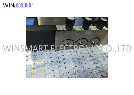 Хорошая цена. Машина разделителя PCB автомата для резки 110V PCB СИД лезвия 3 пары круговая онлайн